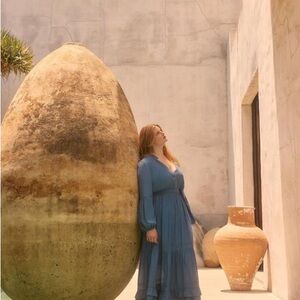 Torrid Festi Long Sleeve Maxi Dress